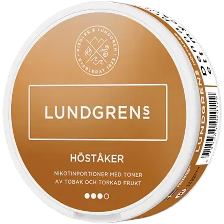 Lundgrens Höståker All White-Nikotinbeutel-Gigasnus.de