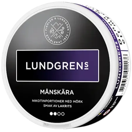 Lundgrens Månskära All White-Nikotinbeutel-Gigasnus.de