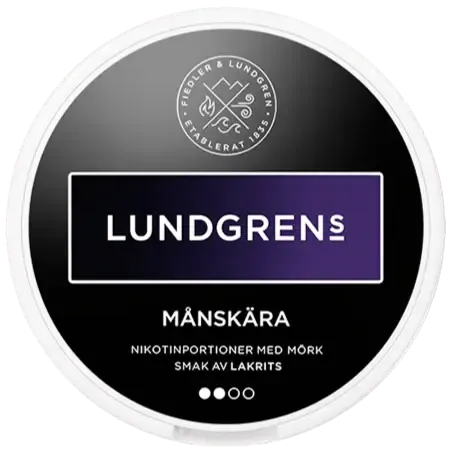 Lundgrens Månskära All White-Nikotinbeutel-Gigasnus.de