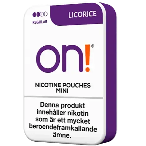 On! Licorice 3mg-Nikotinbeutel-Gigasnus.de