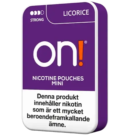 On! Licorice 6mg-Nikotinbeutel-Gigasnus.de