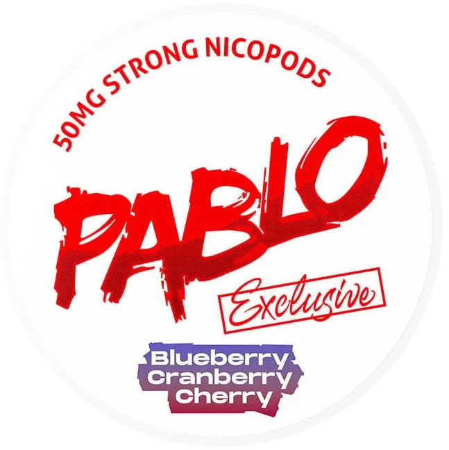 Pablo Exclusive Blueberry Cranberry Cherry-Nikotinbeutel-Gigasnus.de