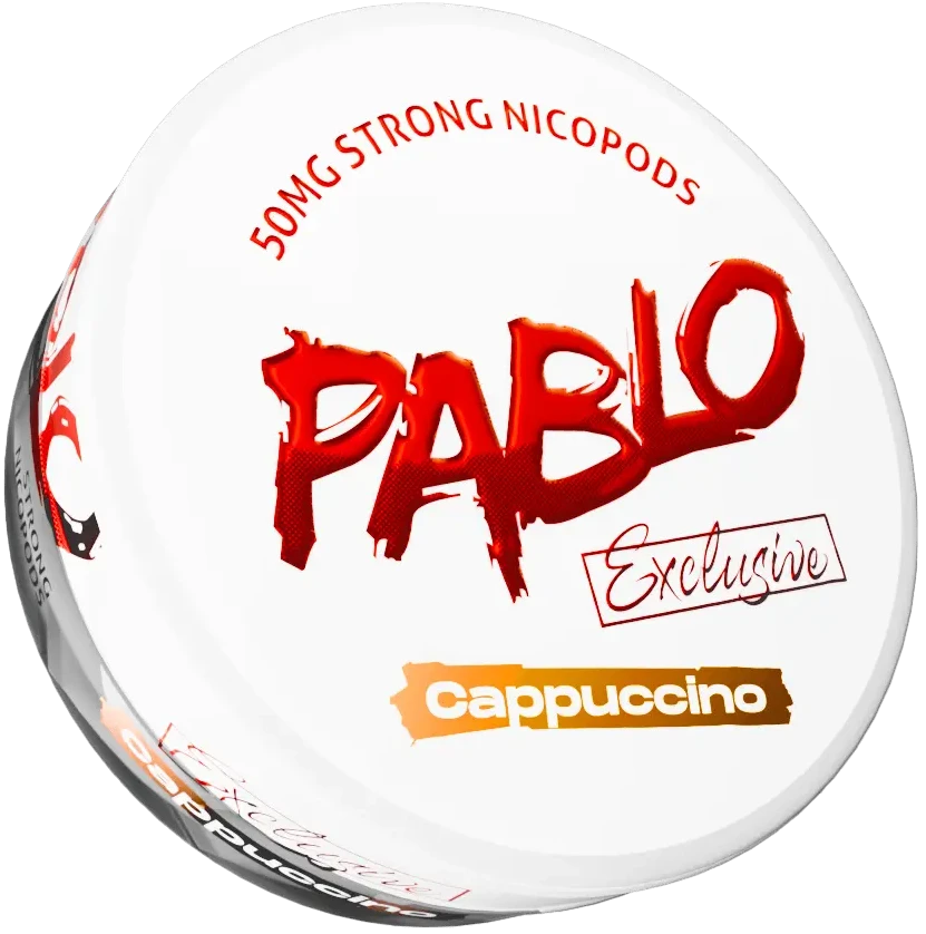 Pablo Exclusive Cappuccino-Nikotinbeutel-Gigasnus.de