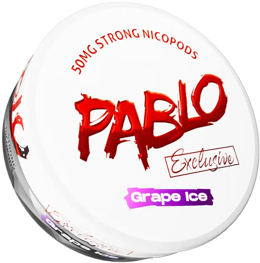 Pablo Exclusive Grape Ice-Nikotinbeutel-Gigasnus.de