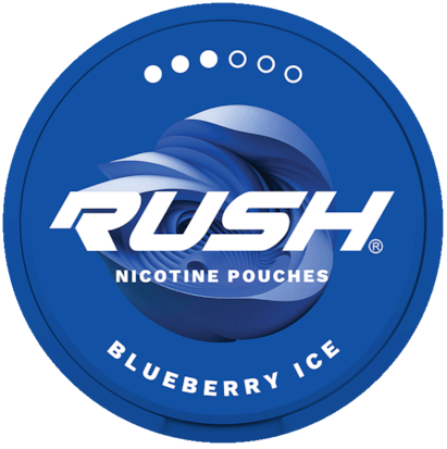 RUSH Blueberry Ice-Nikotinbeutel-Gigasnus.de