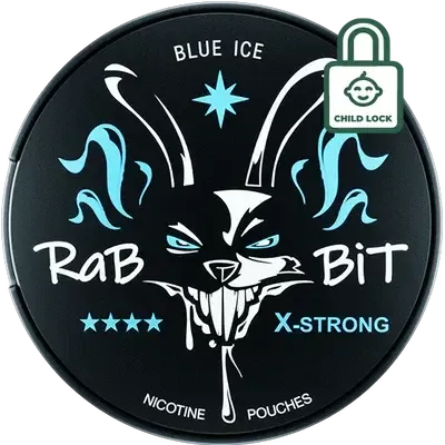 Rabbit Blue Ice-Nikotinbeutel-Gigasnus.de