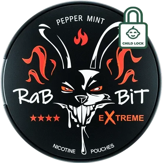 Rabbit Pepper Mint-Nikotinbeutel-Gigasnus.de