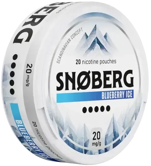 SNOBERG Blueberry Ice 20mg-Nikotinbeutel-Gigasnus.de