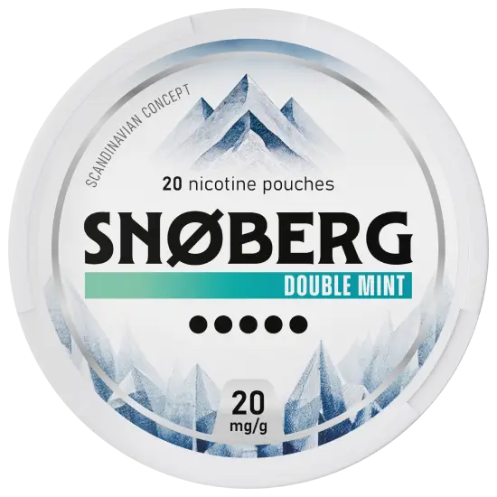 SNOBERG Double Mint 20mg
