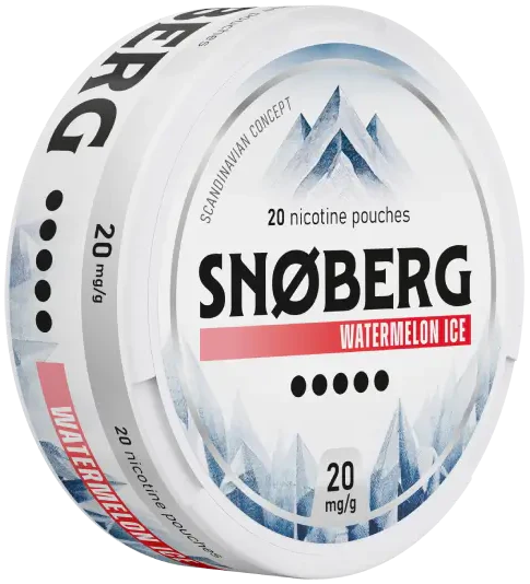 SNOBERG Watermelon Ice 20mg-Nikotinbeutel-Gigasnus.de