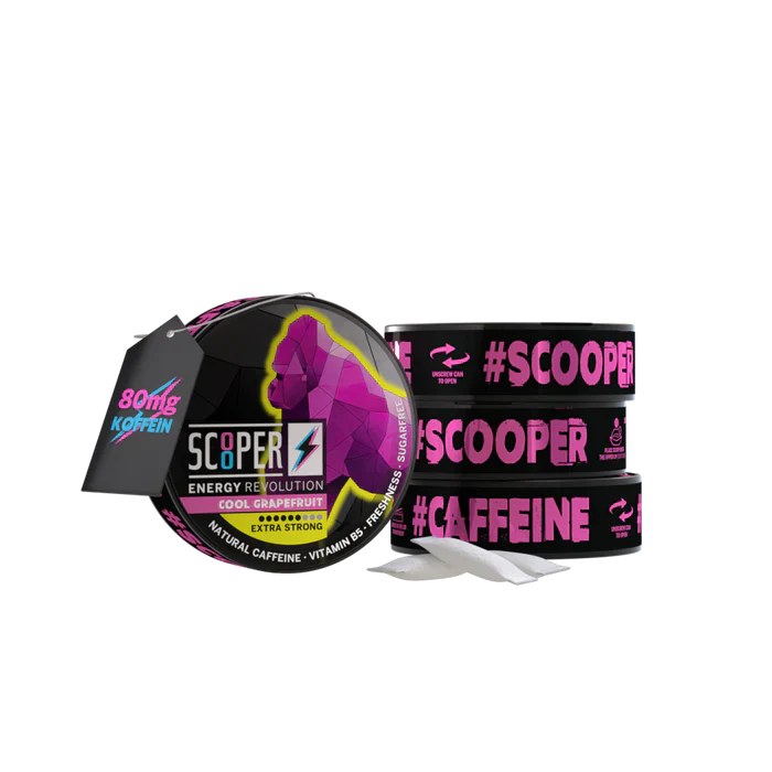 Scooper Energy Cool Grapefruit-Nikotinfreier Snus-Gigasnus.de
