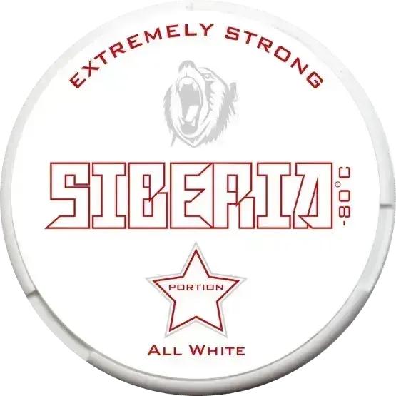 Siberia All White Portion-Nikotinbeutel-Gigasnus.de