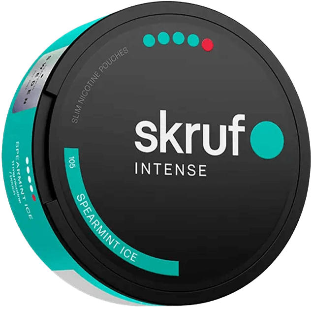 Skruf Intense Spearmint Ice No.105-Nikotinbeutel-Gigasnus.de