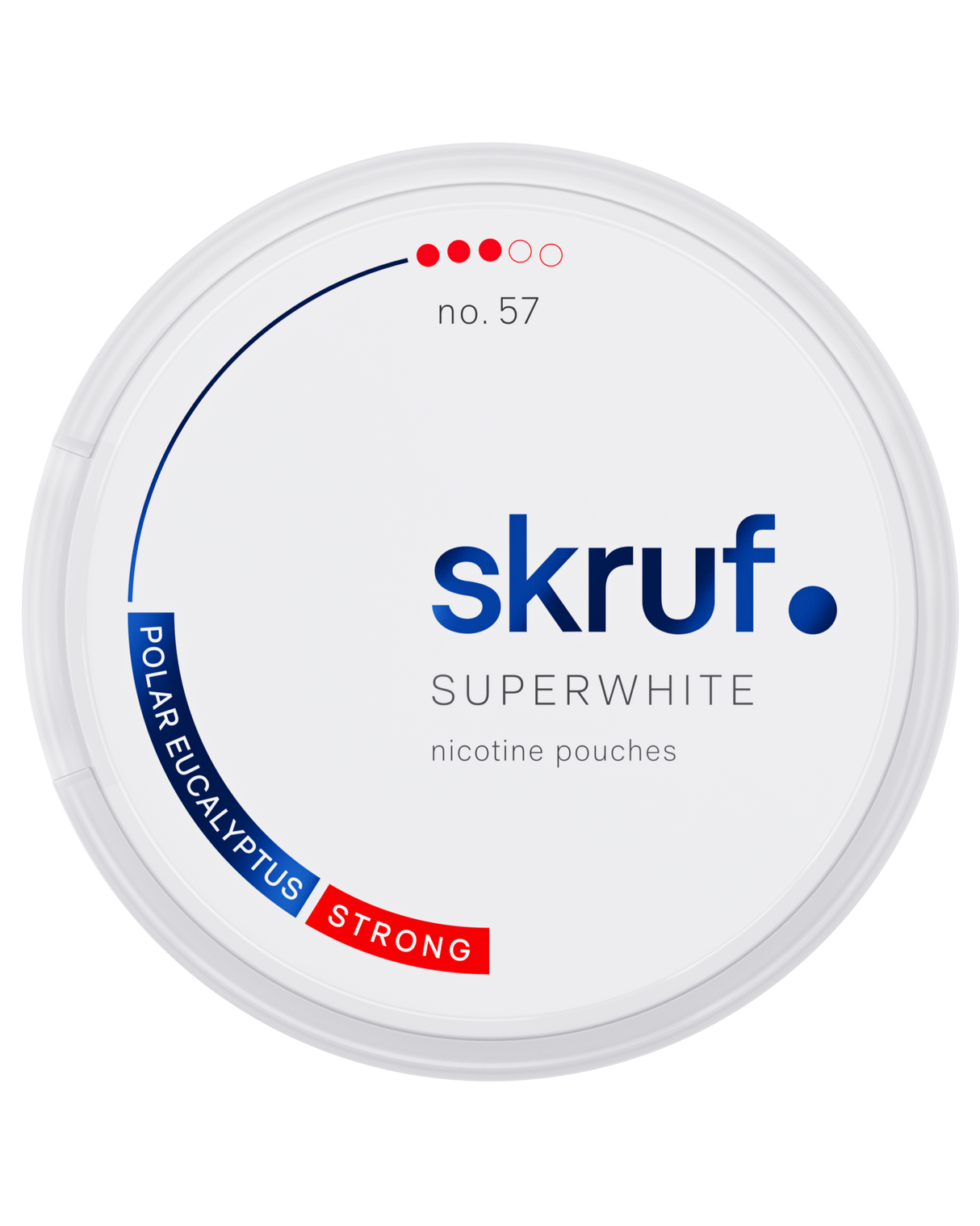 Skruf Superwhite Polar No.57-Nikotinbeutel-Gigasnus.de