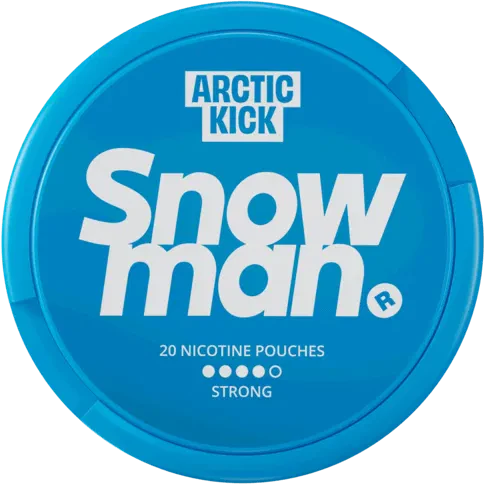 Snowman Arctic Kick 12mg-Nicotine Pouches-Gigasnus.com