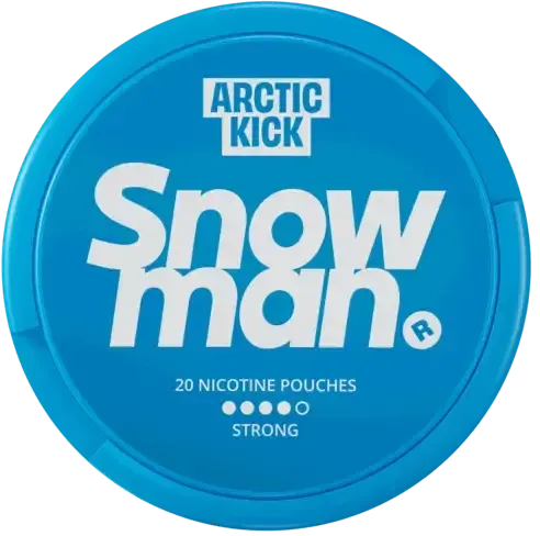 Snowman Arctic Kick 12mg-Nicotine Pouches-Gigasnus.com