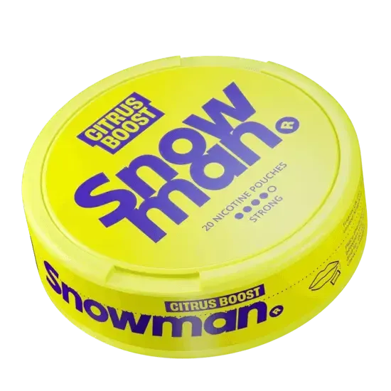 Snowman Citrus Boost 12mg-Nicotine Pouches-Gigasnus.com