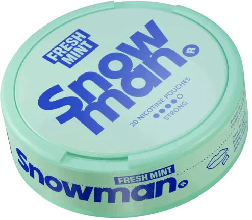 Snowman Fresh Mint 12mg-Nicotine Pouches-Gigasnus.com