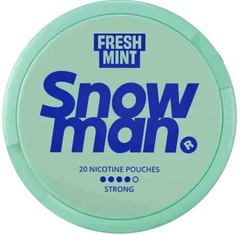 Snowman Fresh Mint 12mg-Nicotine Pouches-Gigasnus.com