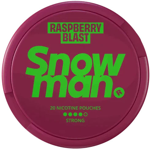 Snowman Raspberry Blast 12mg-Nikotinbeutel-Gigasnus.de