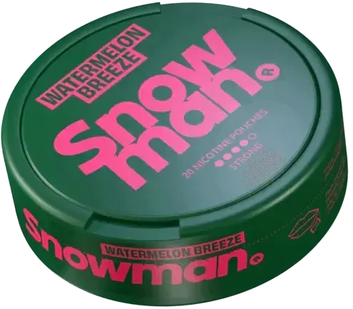 Snowman Watermelon Breeze 12mg-Nicotine Pouches-Gigasnus.com