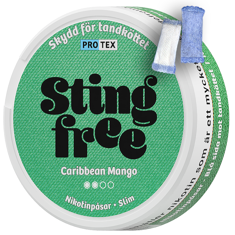 Stingfree Caribbean Mango-Nikotinbeutel-Gigasnus.de