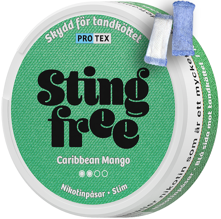 Stingfree Caribbean Mango-Nikotinbeutel-Gigasnus.de
