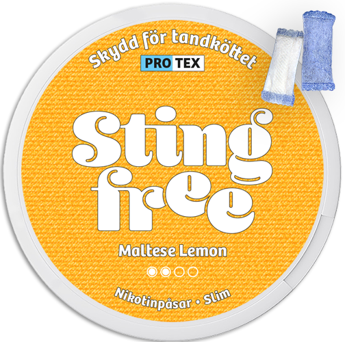 Stingfree Maltese Lemon-Nikotinbeutel-Gigasnus.de