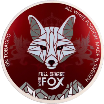 White Fox Full Charge Large Extra Strong-Nikotinbeutel-Gigasnus.de