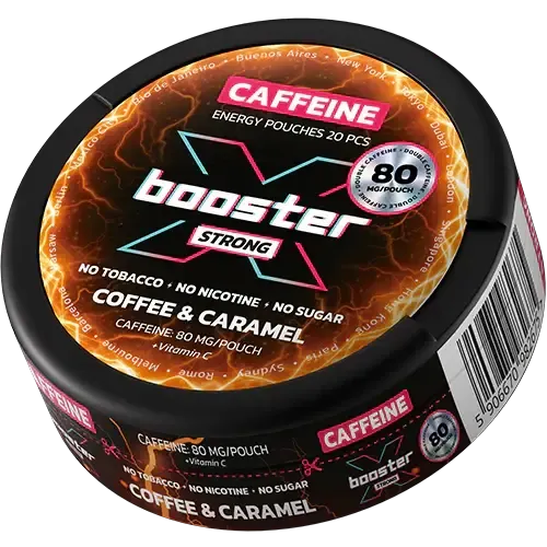 X-Booster Coffee & Caramel 80 mg-Nikotinfreier Snus-Gigasnus.de