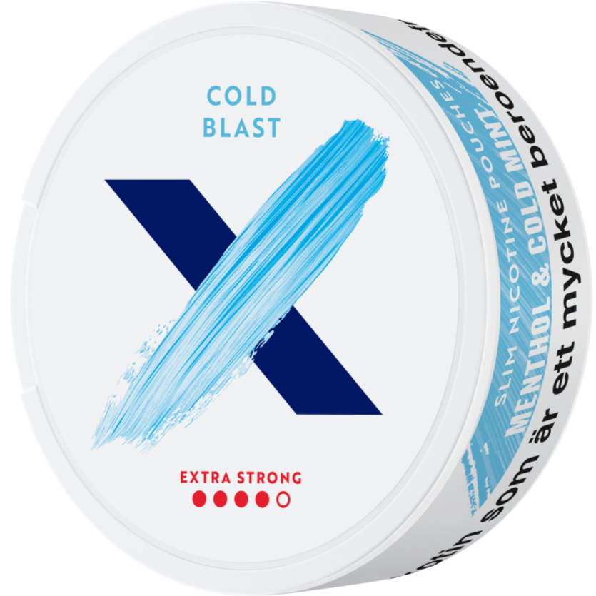 X Cold Blast Extra Strong-Nikotinbeutel-Gigasnus.de
