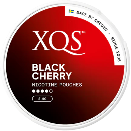 XQS Black Cherry Strong-Nikotinbeutel-Gigasnus.de