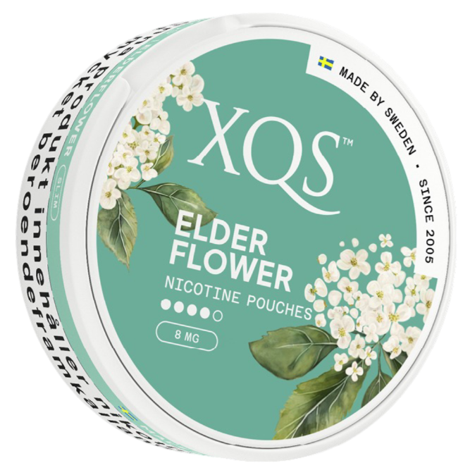 XQS Elderflower Strong-Nikotinbeutel-Gigasnus.de