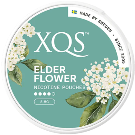 XQS Elderflower Strong-Nikotinbeutel-Gigasnus.de