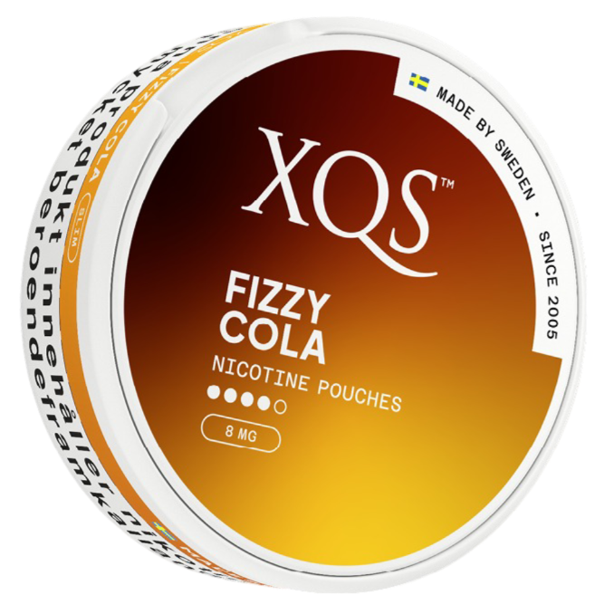 XQS Fizzy Cola Strong-Nikotinbeutel-Gigasnus.de