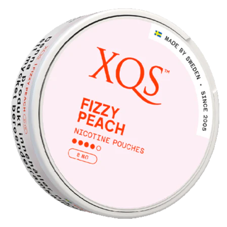 XQS Fizzy Peach Strong-Nikotinbeutel-Gigasnus.de