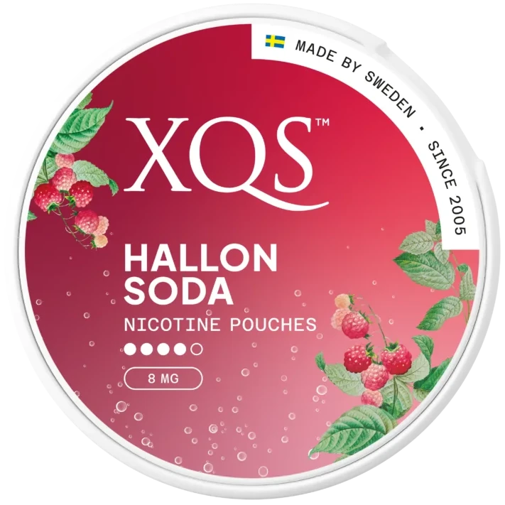 XQS Hallon Soda Strong-Nikotinbeutel-Gigasnus.de