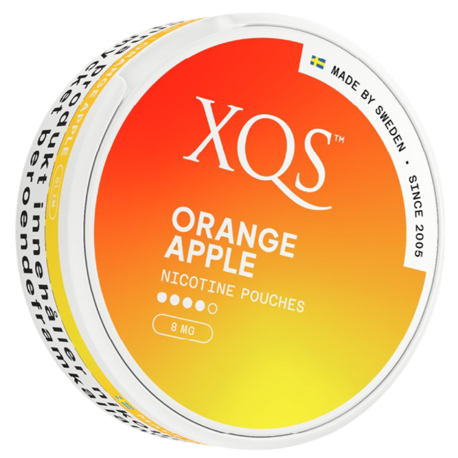 XQS Orange Apple Strong-Nikotinbeutel-Gigasnus.de