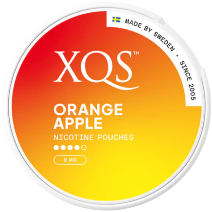 XQS Orange Apple Strong-Nikotinbeutel-Gigasnus.de