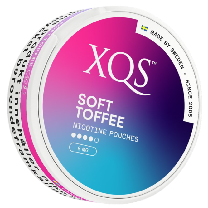 XQS Soft Toffee Strong-Nikotinbeutel-Gigasnus.de
