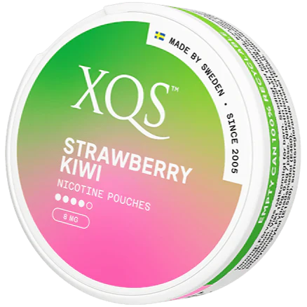 XQS Strawberry Kiwi Strong-Nikotinbeutel-Gigasnus.de