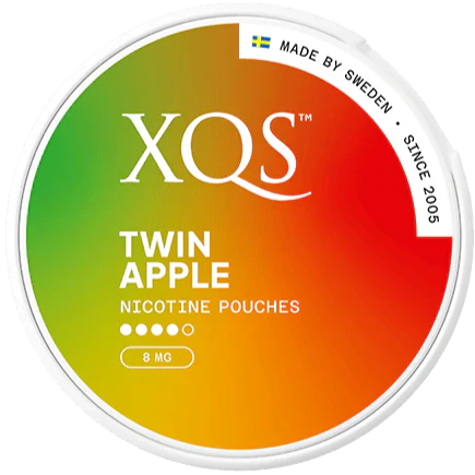 XQS Twin Apple Strong-Nikotinbeutel-Gigasnus.de