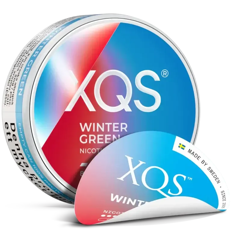 XQS Wintergreen Strong-Nikotinbeutel-Gigasnus.de