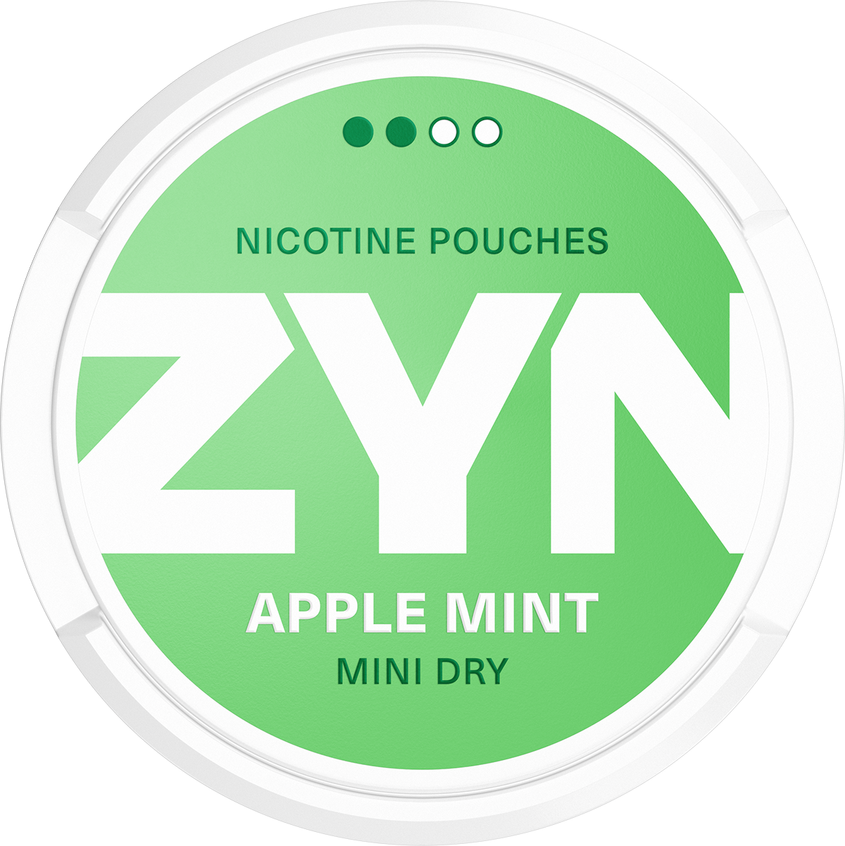 ZYN Apple Mint Mini S2-Nikotinbeutel-Gigasnus.de