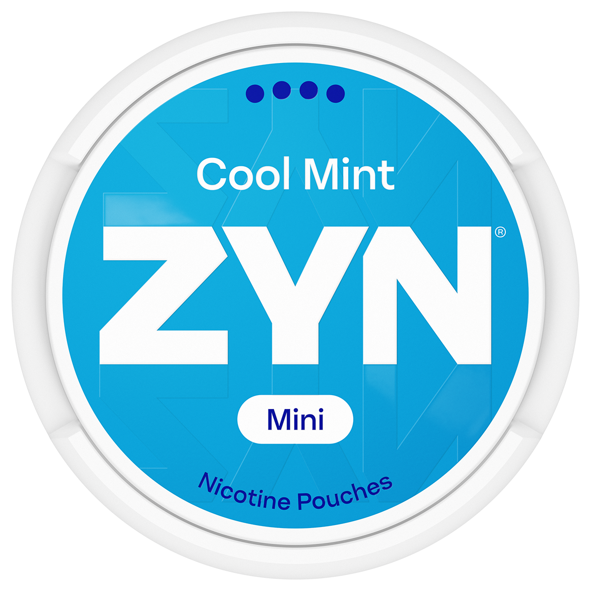 ZYN Cool Mint Mini S4-Nikotinbeutel-Gigasnus.de