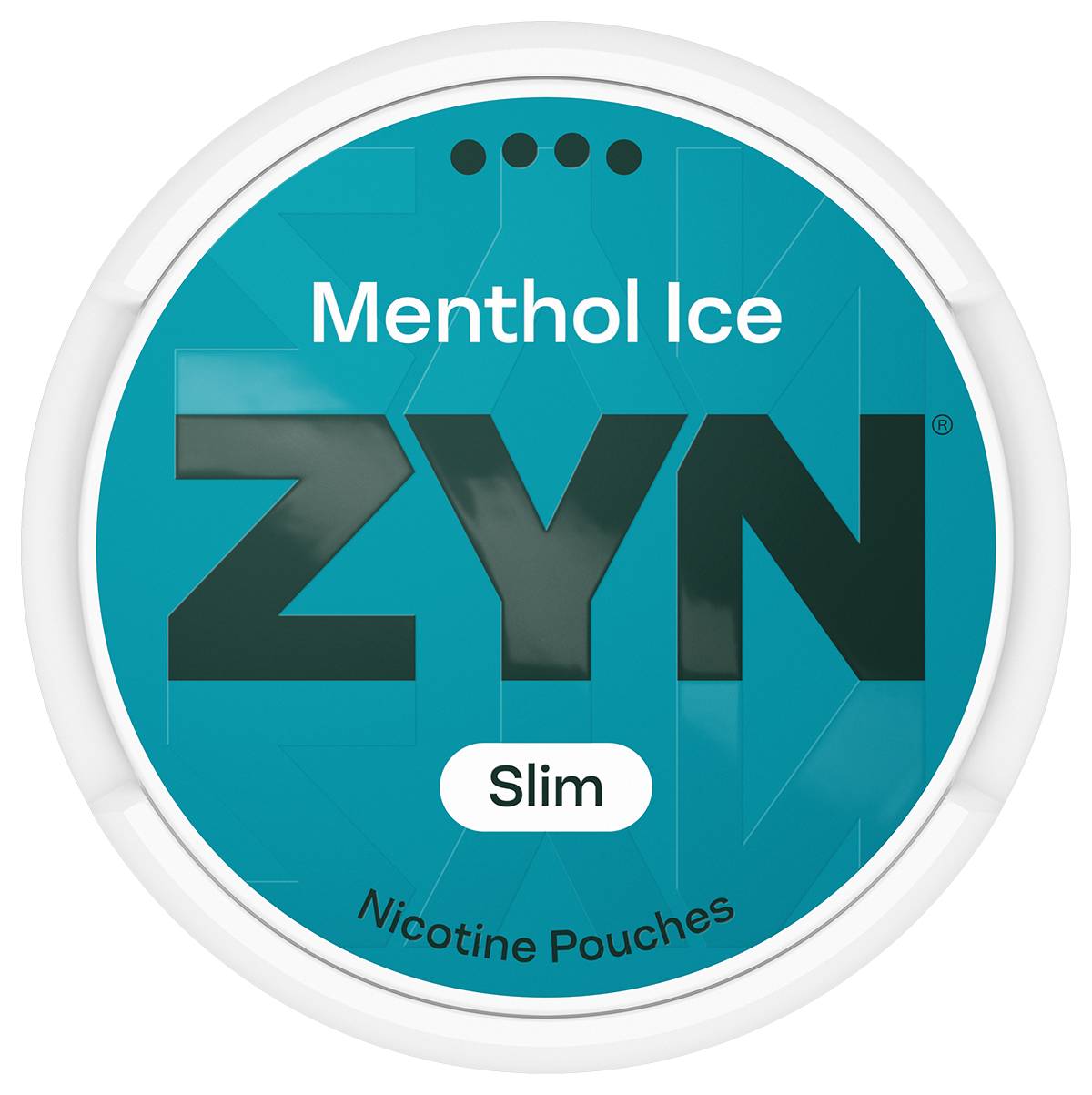ZYN Menthol Ice Slim S4-Nikotinbeutel-Gigasnus.de