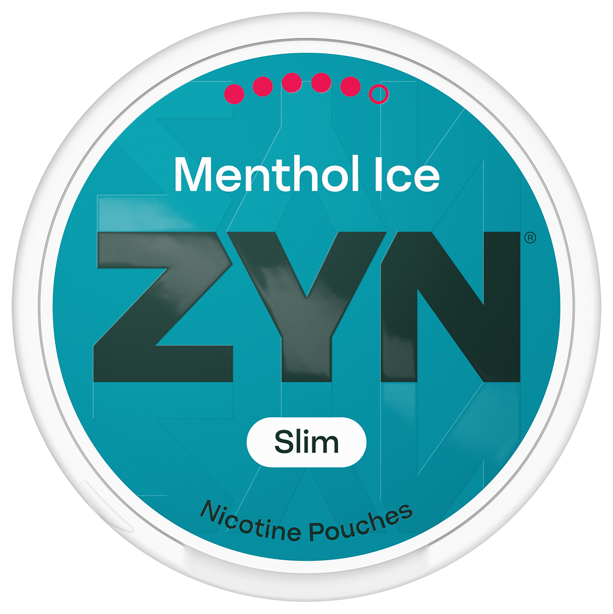 ZYN Menthol Ice Slim S5-Nikotinbeutel-Gigasnus.de