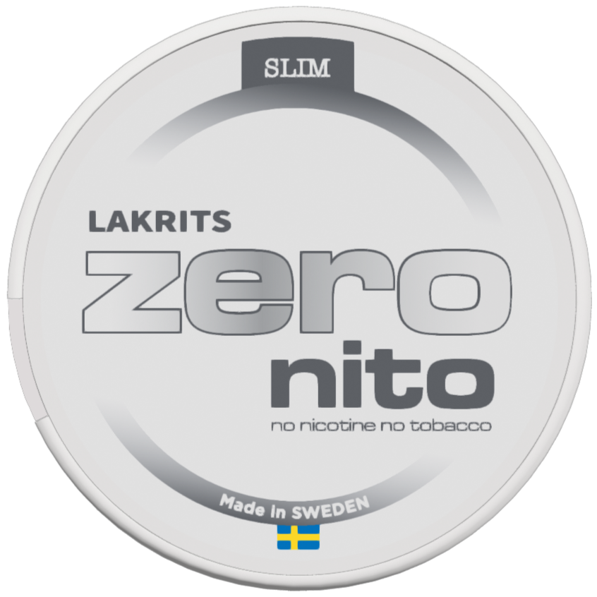Zeronito Lakrits Slim-Nikotinfreier Snus-Gigasnus.de