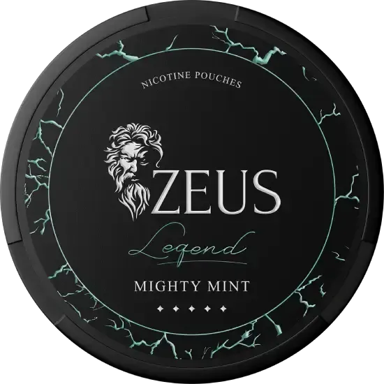 Zeus Legend Mighty Mint Mighty Strong-Nikotinbeutel-Gigasnus.de