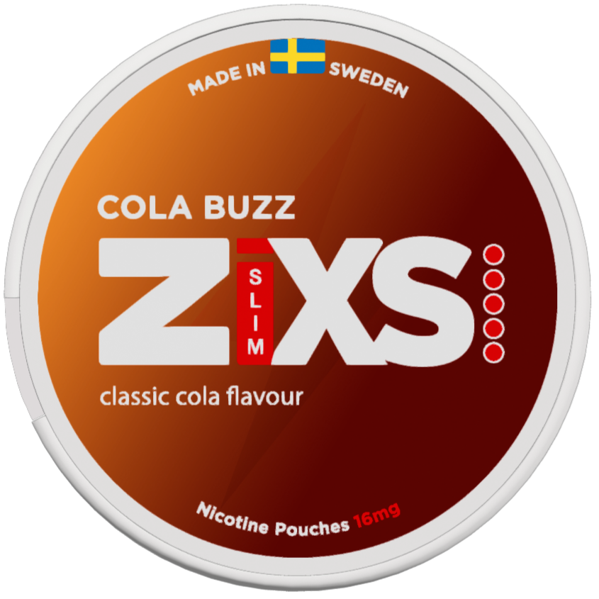 Zixs Cola Buzz Slim-Nikotinbeutel-Gigasnus.de
